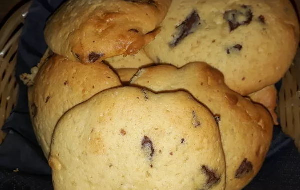 Cookies aux deux chocolats blanc et au lait