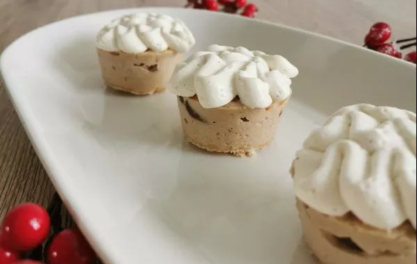 Cupcake tiramisu au délices de marrons