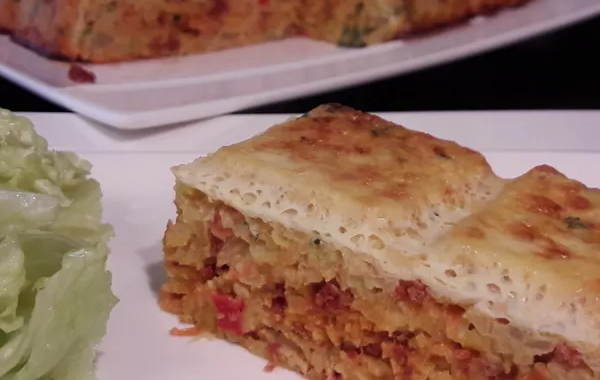 Tortilla PdT/ Poivron /Chorizo