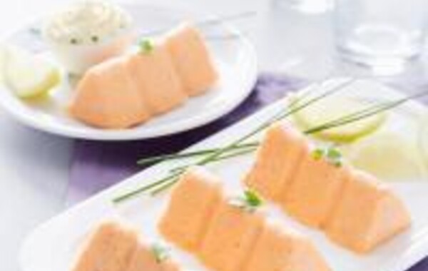Mousse de Merlan et Poivron