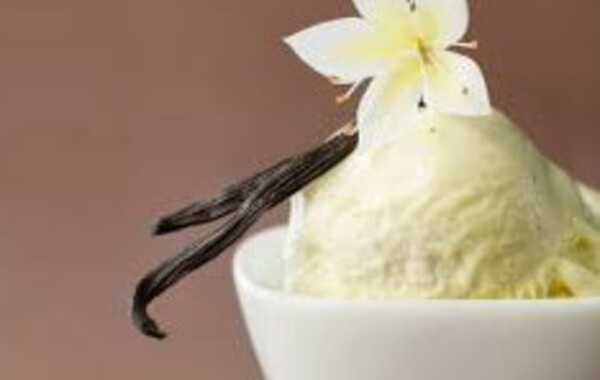 Glace à la vanille