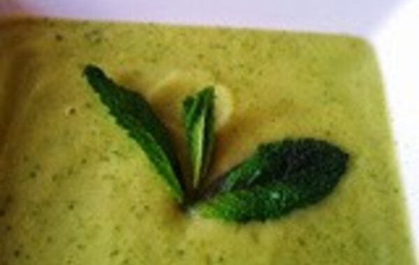 Velouté de courgettes rapide