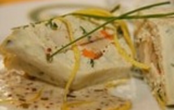 Terrine de poisson aux coquilles St-Jacques