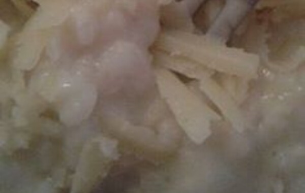 Risotto courgettes
