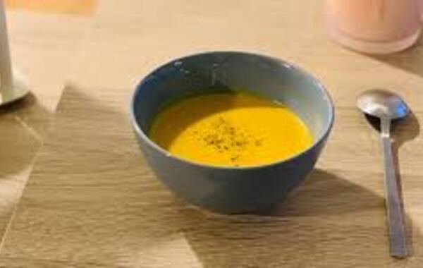 Soupe butternut, coco et curcuma