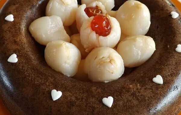 Cake au Chocolat et Litchis