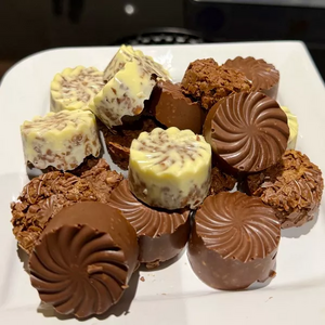 cyclones croustillants noisettes et praliné 