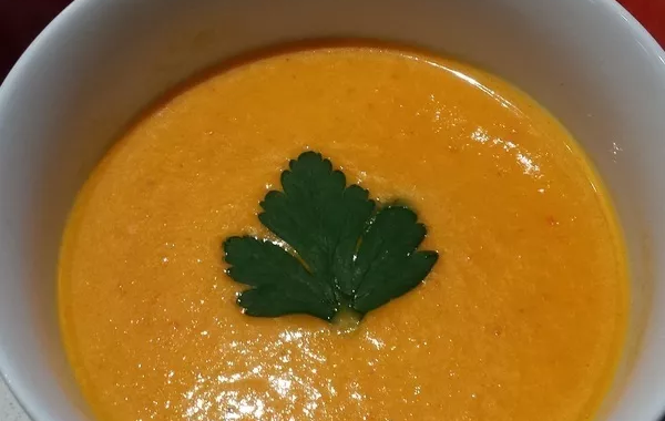Crème de tomates et poivrons