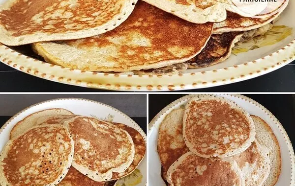 pancakes au lait d'amandes