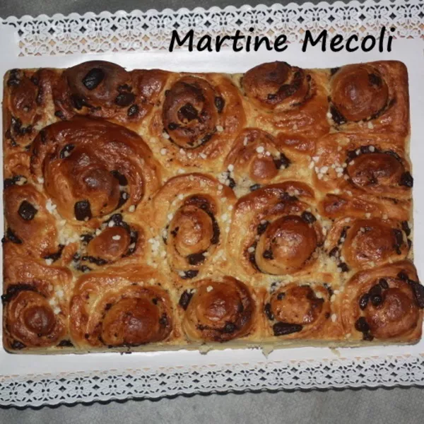 Roulés au chocolat