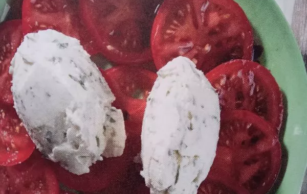 Glace au fromage de chèvre