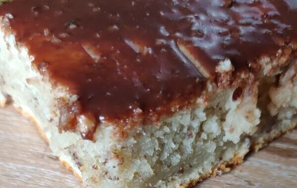 Gâteau citron-noisette