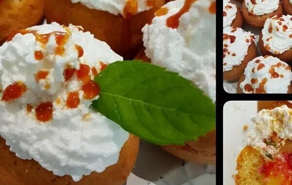 Sphères meringuées Citron Framboise de Nathencuisine