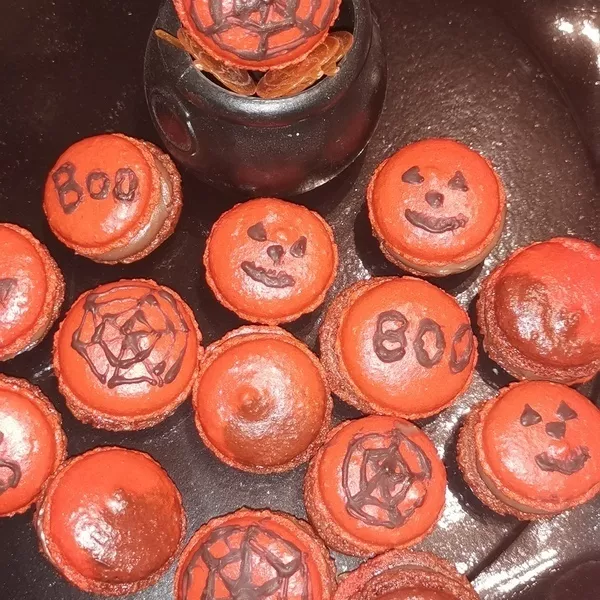 Macarons d'Halloween