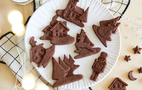 Biscuits moelleux chocolatés