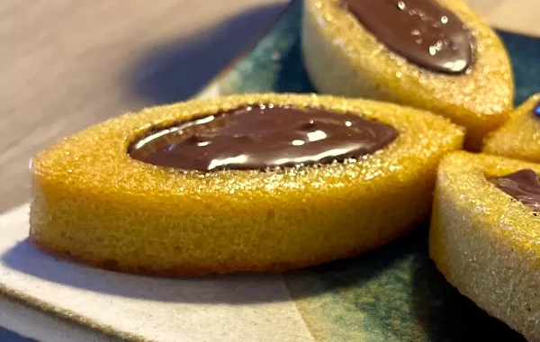 Moelleux aux amandes et chocolat