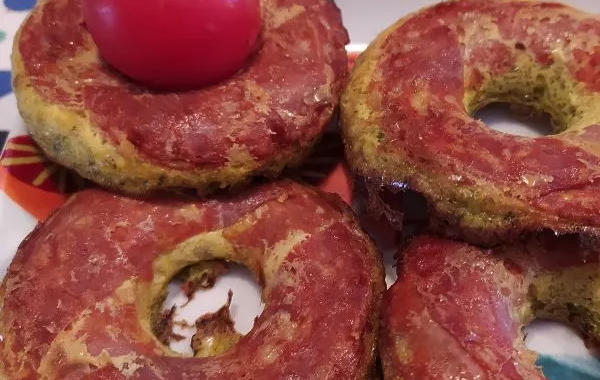 Donuts verts chorizo