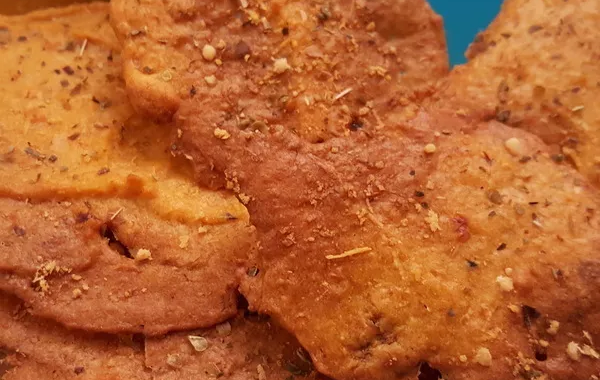 Tuiles au parmesan - tomate