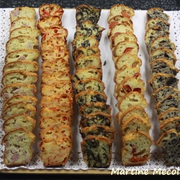 Farandole de mini cakes estivaux pour l'apéritif