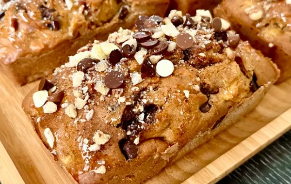 Cakes moelleux aux pommes et aux myrtilles