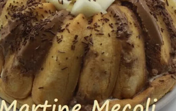 Charlotte aux poires et chocolat sans cook'in
