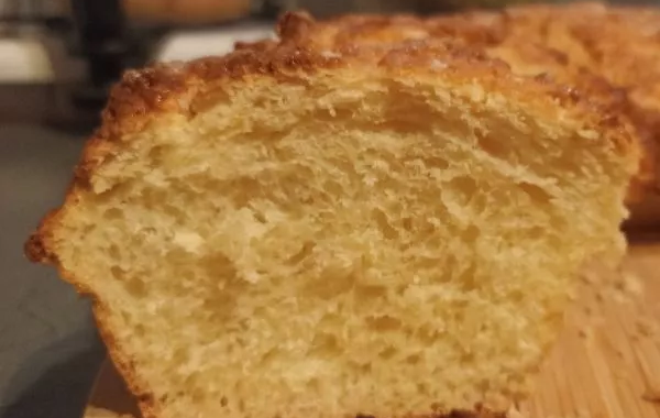 Fougasse sucrée à le fleur d'oranger