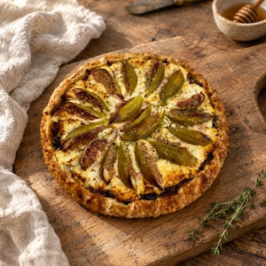 Tarte feta & figues