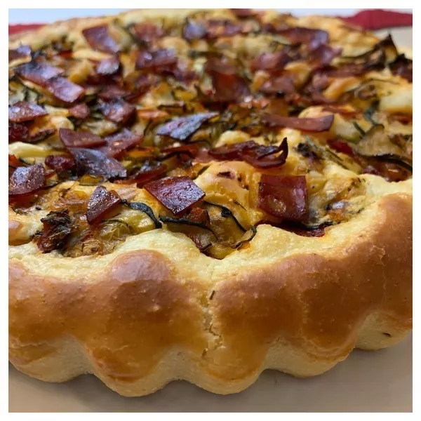 Tarte briochée aux légumes