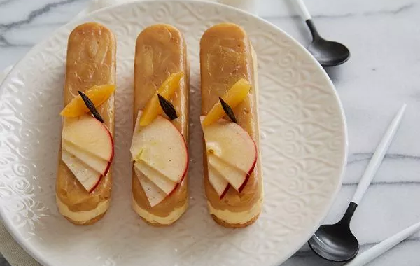 Bûchettes pomme abricot