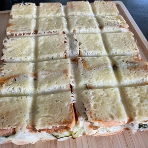 Croque courgettes / brebis