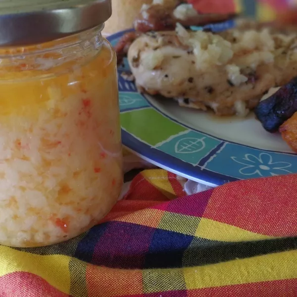 Sauce créole comme aux Antilles