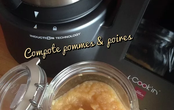 Compote pommes,poires