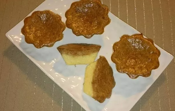 Gâteaux de semoule vanille chocolat