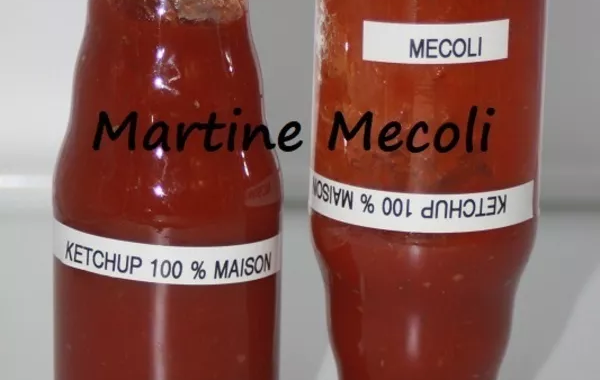 Ketchup 100 % maison