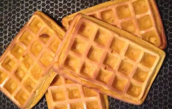 Gaufres moelleuses à la patate douce