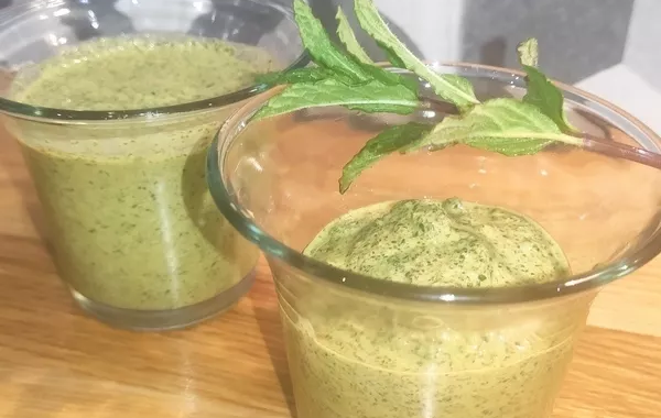 🌿 Sauce verte indienne 🌿 (à la menthe)