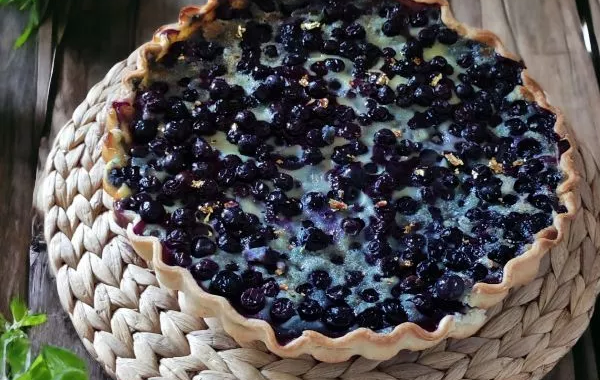 Tarte aux myrtilles