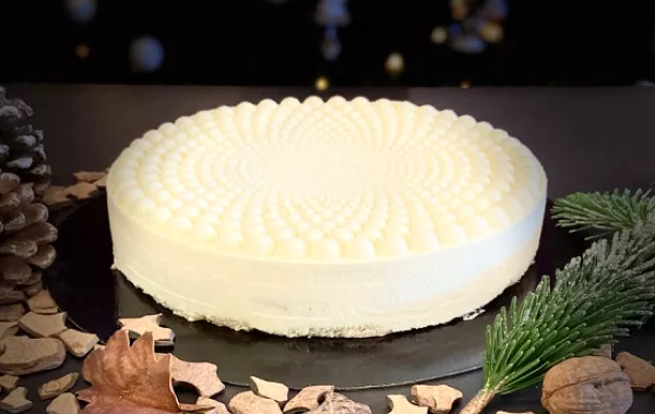 Bavarois vanille -framboise