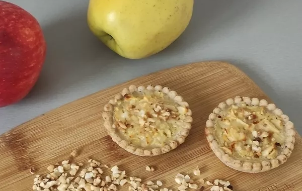 Tartelettes pommes noisettes