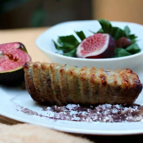 Cake Figues Roquefort et Jambon