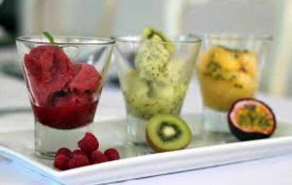 Sorbets aux fruits démo icookin