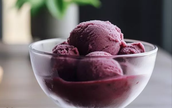 Sorbet myrtille
