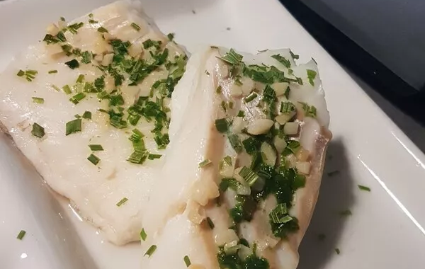 Dos de cabillaud (cuisson vapeur)