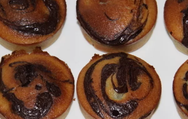 Palets marbrés à la poire