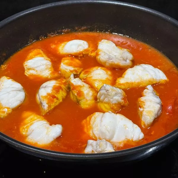 Lotte façon basquaise 