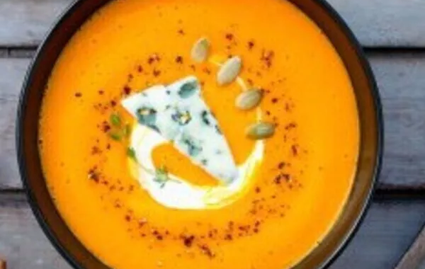 Velouté aux légumes d'automne et patate douce