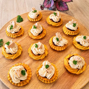 Moelleux butternut oignons foie gras