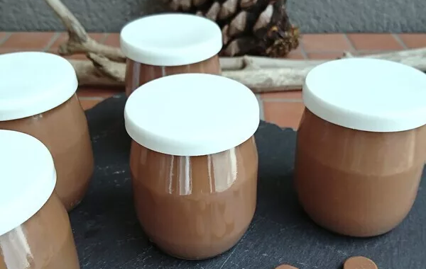 Crème au chocolat sans oeuf sans crème