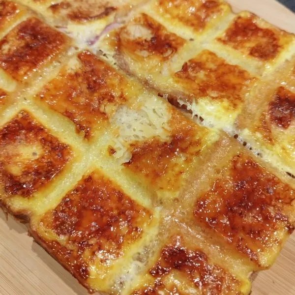 Croque poulet comté épices espagnoles