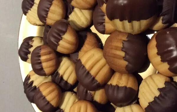 Sablés pattes de chat chocolat